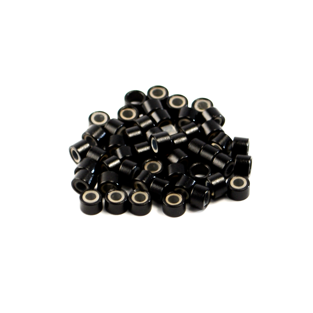 Featherlocks microbeads 50 pk - black