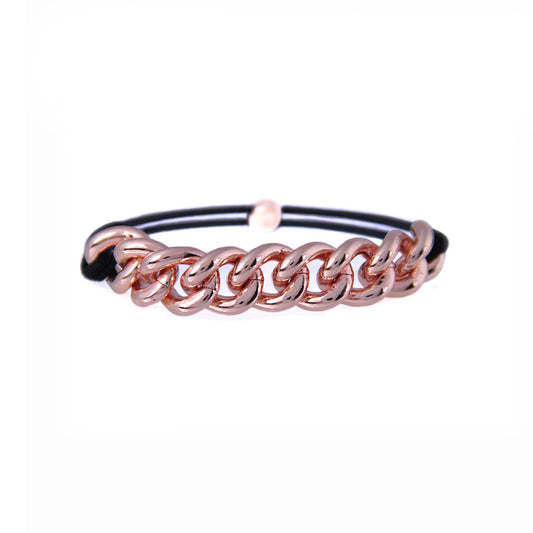 Rose Gold Chained Elastic